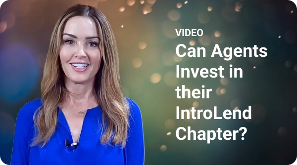 Can Agents Invest in their IntroLend Chapter?